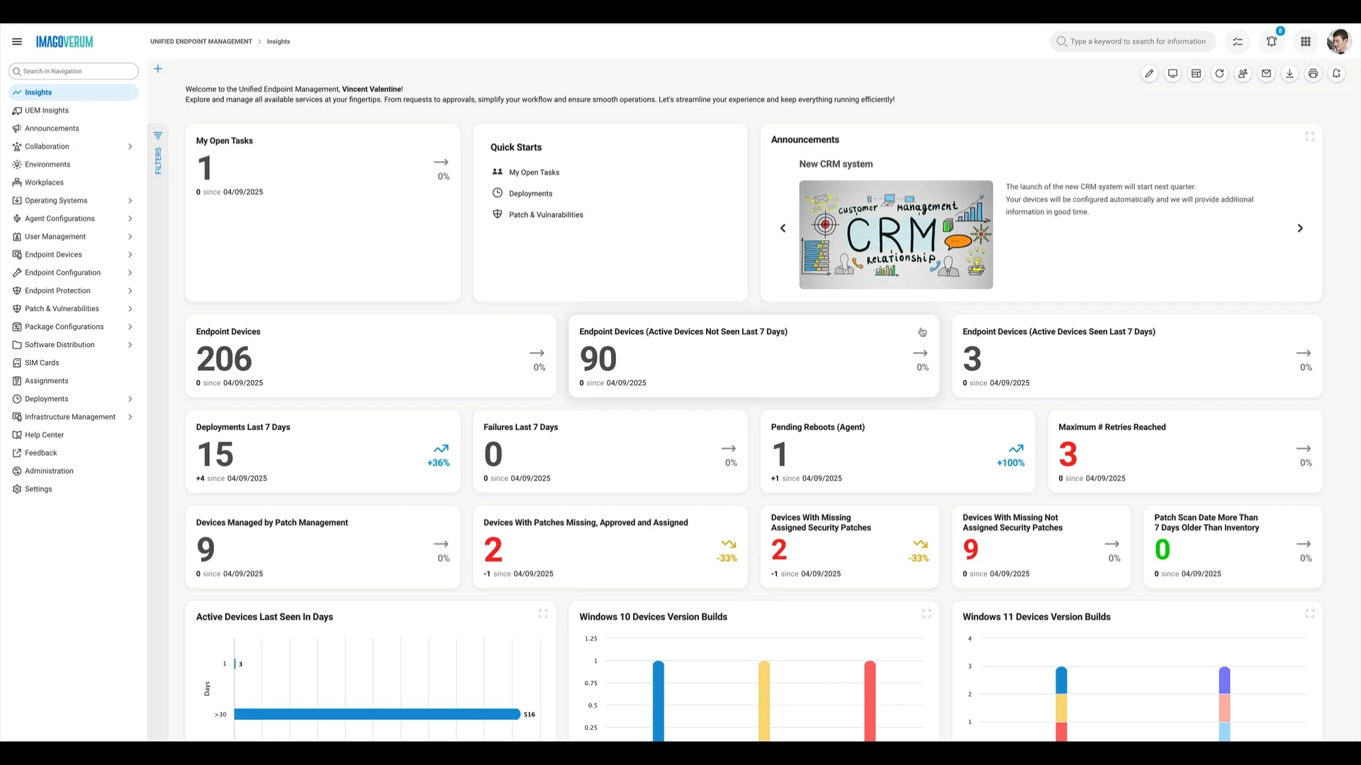 UEM Insights: Endpoint-Flotte auf einen Blick – Status, Compliance und Risiken