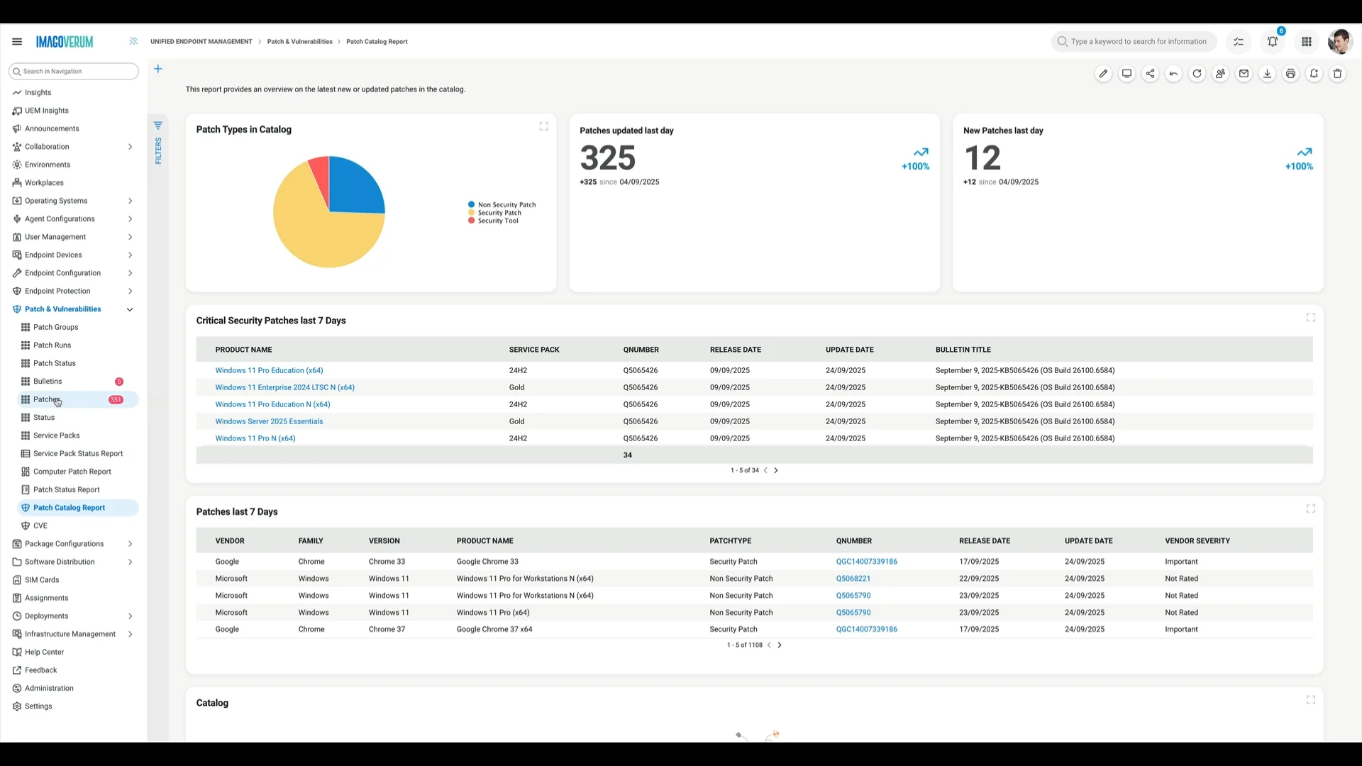 UEM Insights: Auswertungen zu Geräten, Software und Sicherheit